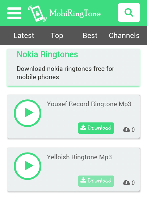 Nokia Ringtones Free Download For Mobile